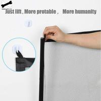 Przenośne składane siatki ogrodzenia dla psów bramy bezpieczeństwa dla dzieci osłona zabezpieczająca akcesoria dla zwierząt zainstaluj w dowolnym miejscu wewnątrz schodów 3